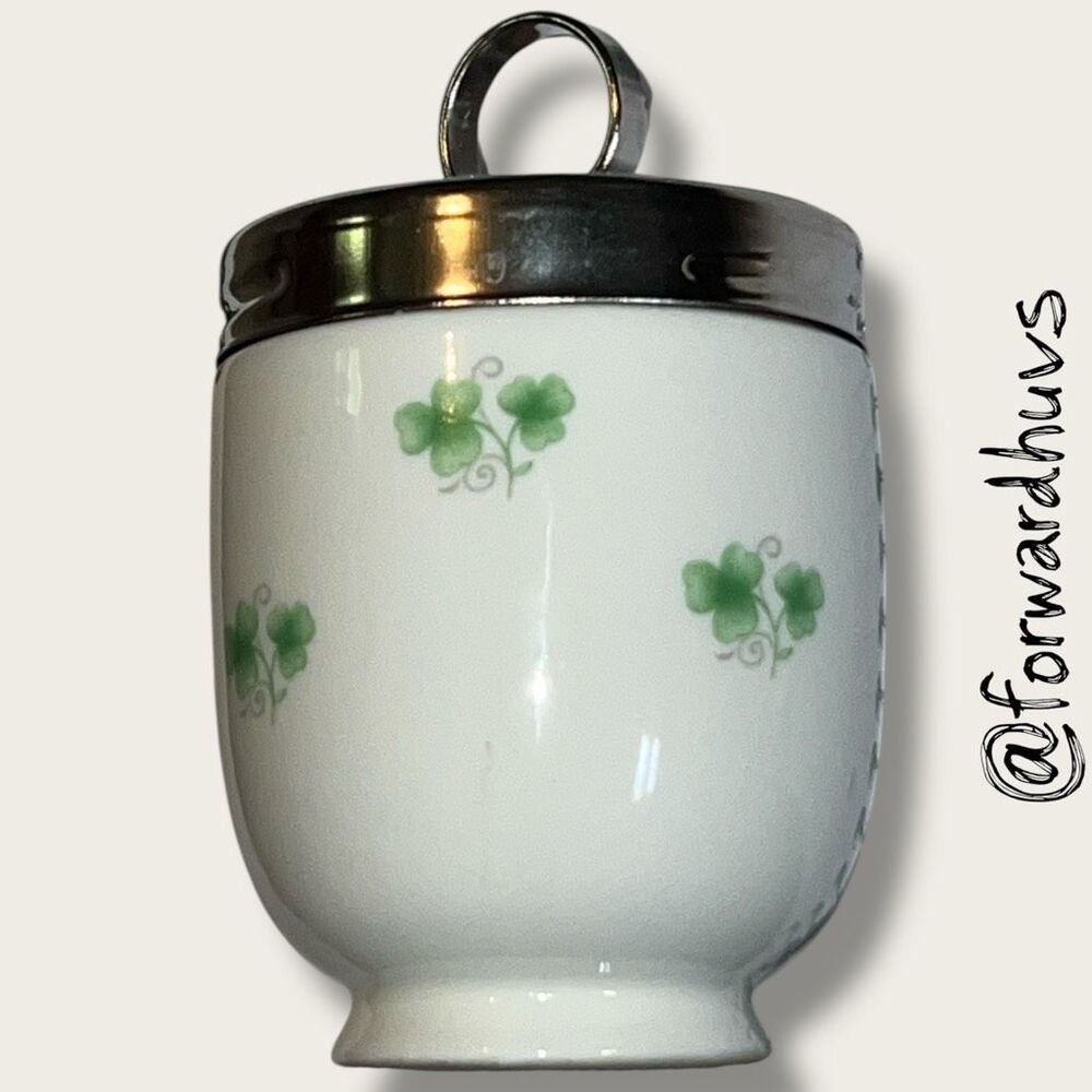Vintage Crown Staffordshire Egg Coddler – Fine Bone China